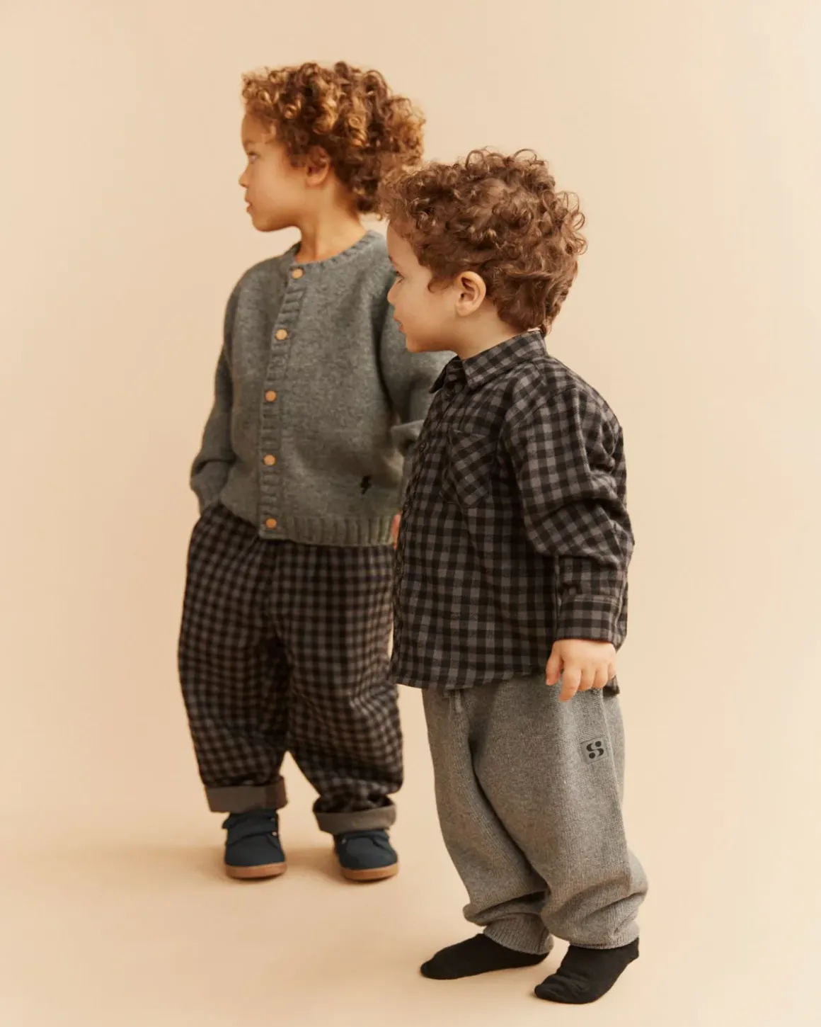 HELMUTSB SHIRT - Black checked