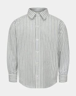 HELMUTSK SHIRT - Blue striped
