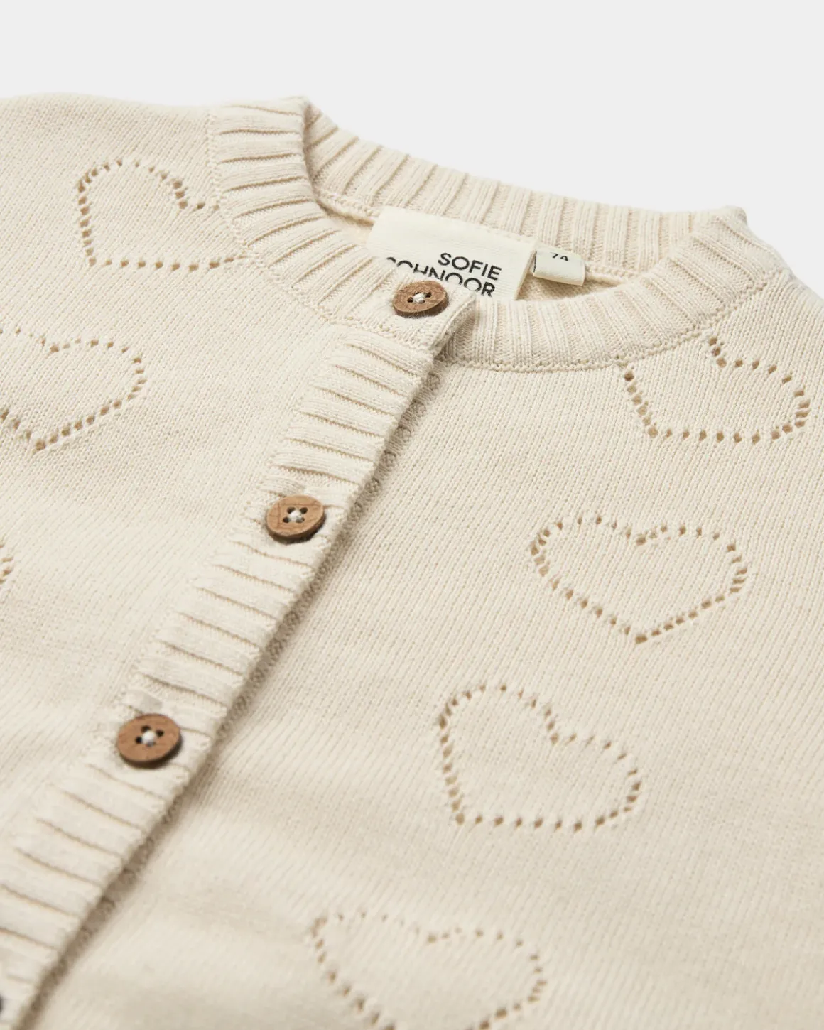 HENNYSB CARDIGAN - Antique White