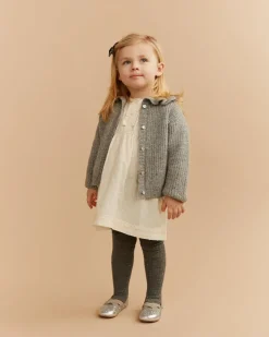 HENNYSB CARDIGAN - Grey melange