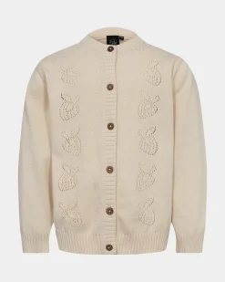 HENNYSK CARDIGAN - Antique White