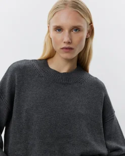 HOPESW SWEATER - Dark grey