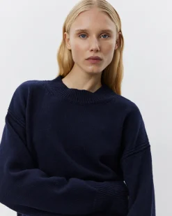 HOPESW SWEATER - Navy Blue