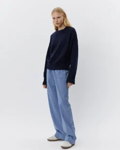 HOPESW SWEATER - Navy Blue