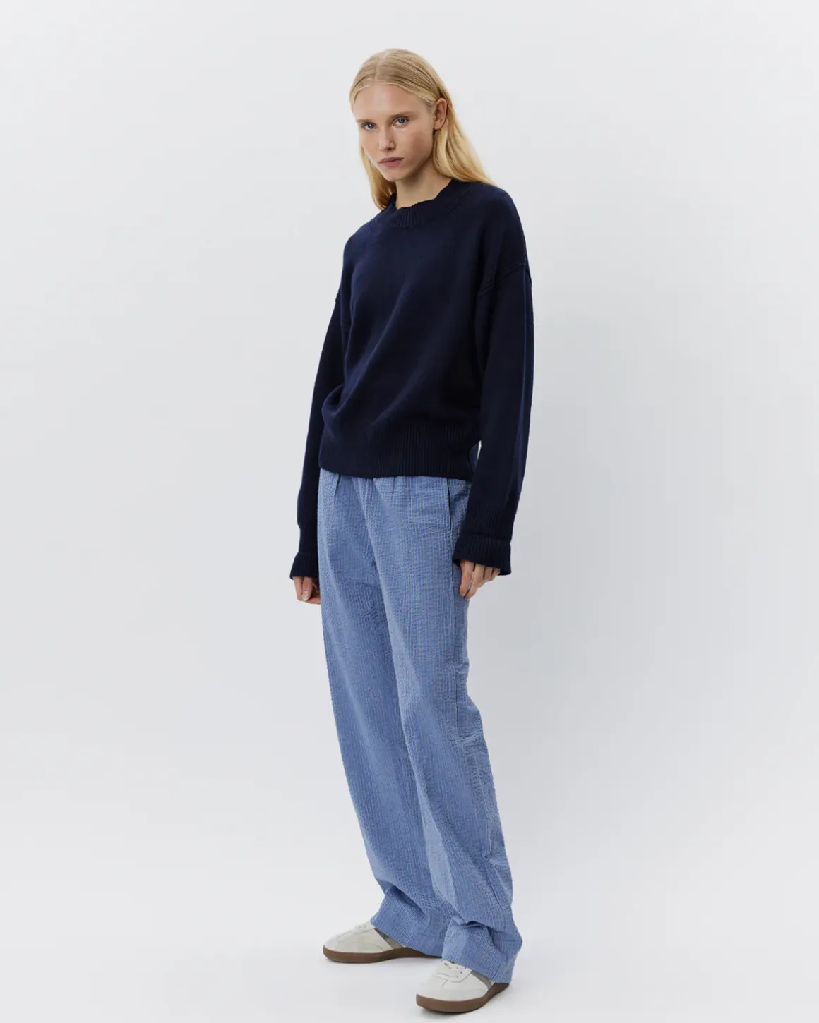 HOPESW SWEATER - Navy Blue