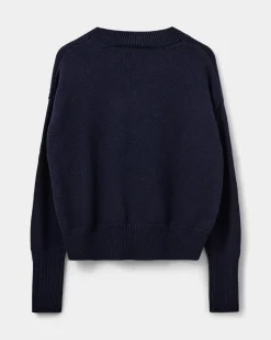 HOPESW SWEATER - Navy Blue