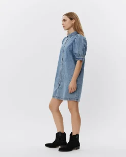 IDRISSW DRESS - Light denim blue