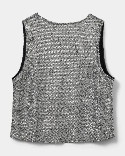 INAYASW TOP - Silver