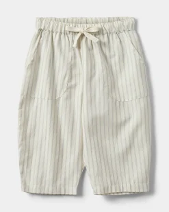 INELASB TROUSERS - Blue striped