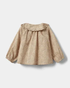 INGASB BLOUSE - Rose w Yellow