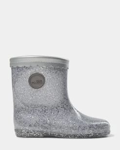 JANETSK RUBBER BOOT W/O lining - Silver