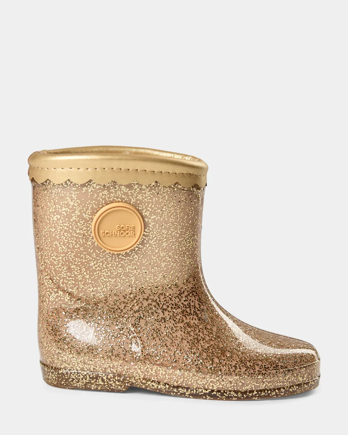 JANETSK RUBBER BOOT W/O lining - Champagne