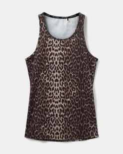 JANETSPO TOP - Leopard