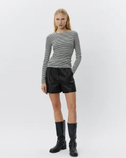 JANNASW SHORTS - Black