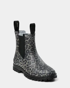 JennSY Rubber boot - Light brown leopard