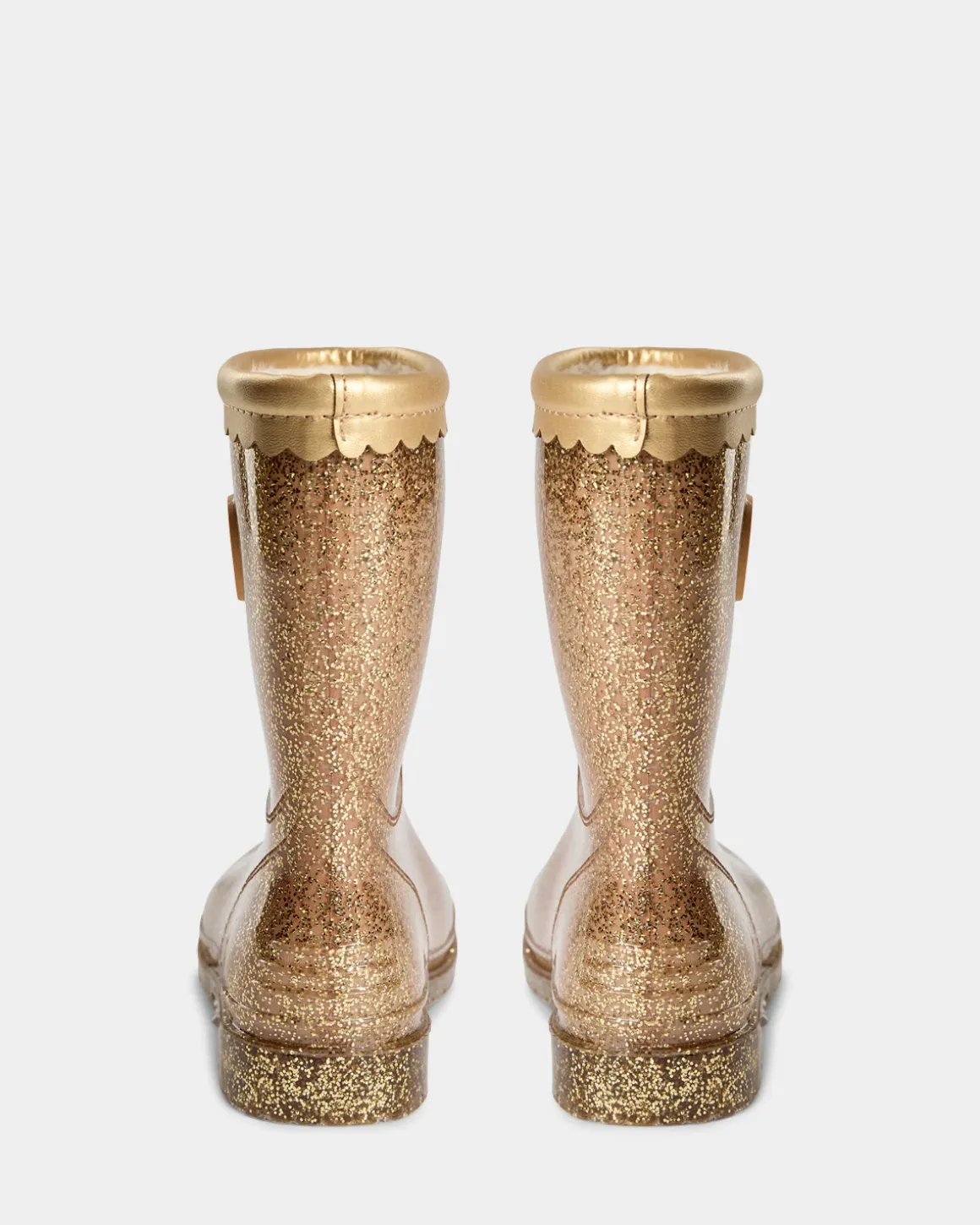 JESSICASK RUBBER BOOT W. LINING - Champagne