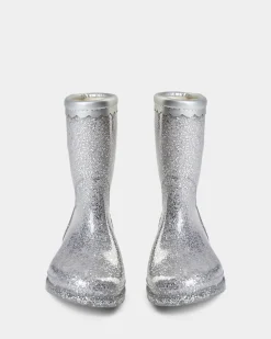 JESSICASK RUBBER BOOT W. LINING - Silver