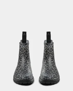 JODIESW RUBBER BOOT - Light brown leopard