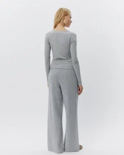 JOODYSW BLOUSE - Grey mel