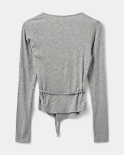 JOODYSW BLOUSE - Grey mel