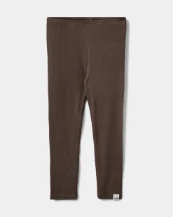 JOVITASB LEGGINGS - Chocolate brown