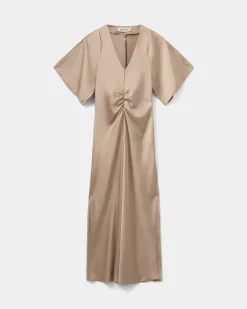 JULIETSW DRESS - Camel