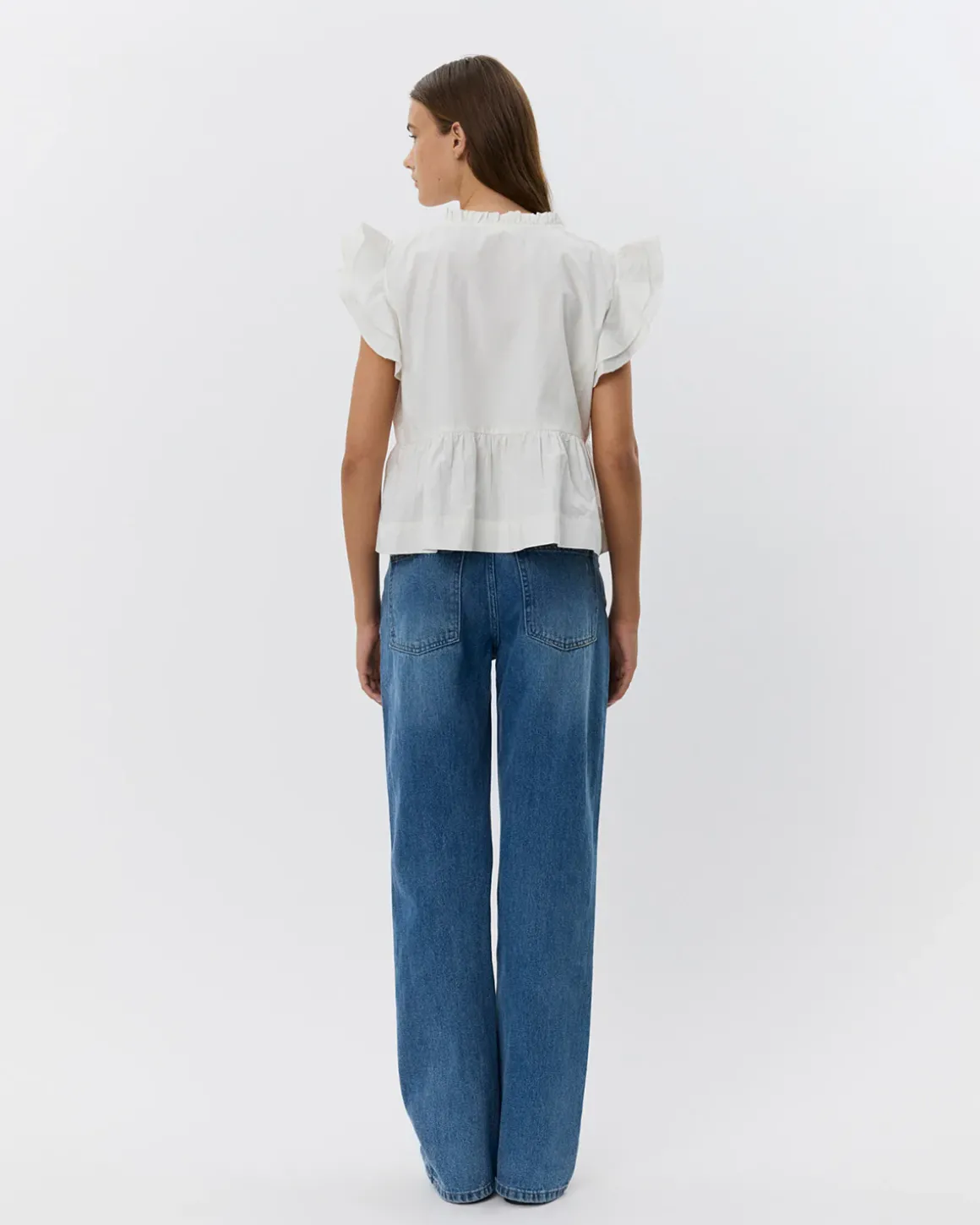 JULIETTESW TOP - Cream