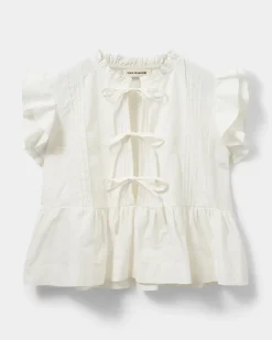 JULIETTESW TOP - Cream