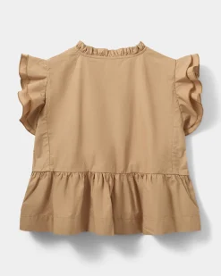 JULIETTESW TOP - Soft Brown