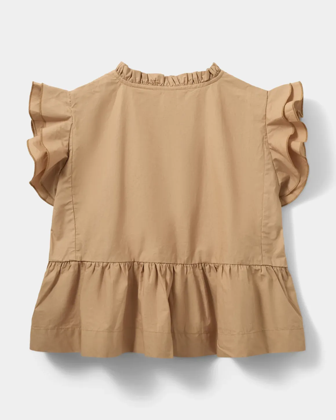 JULIETTESW TOP - Soft Brown