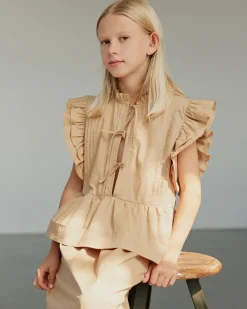 JULIETTESY TOP - Camel