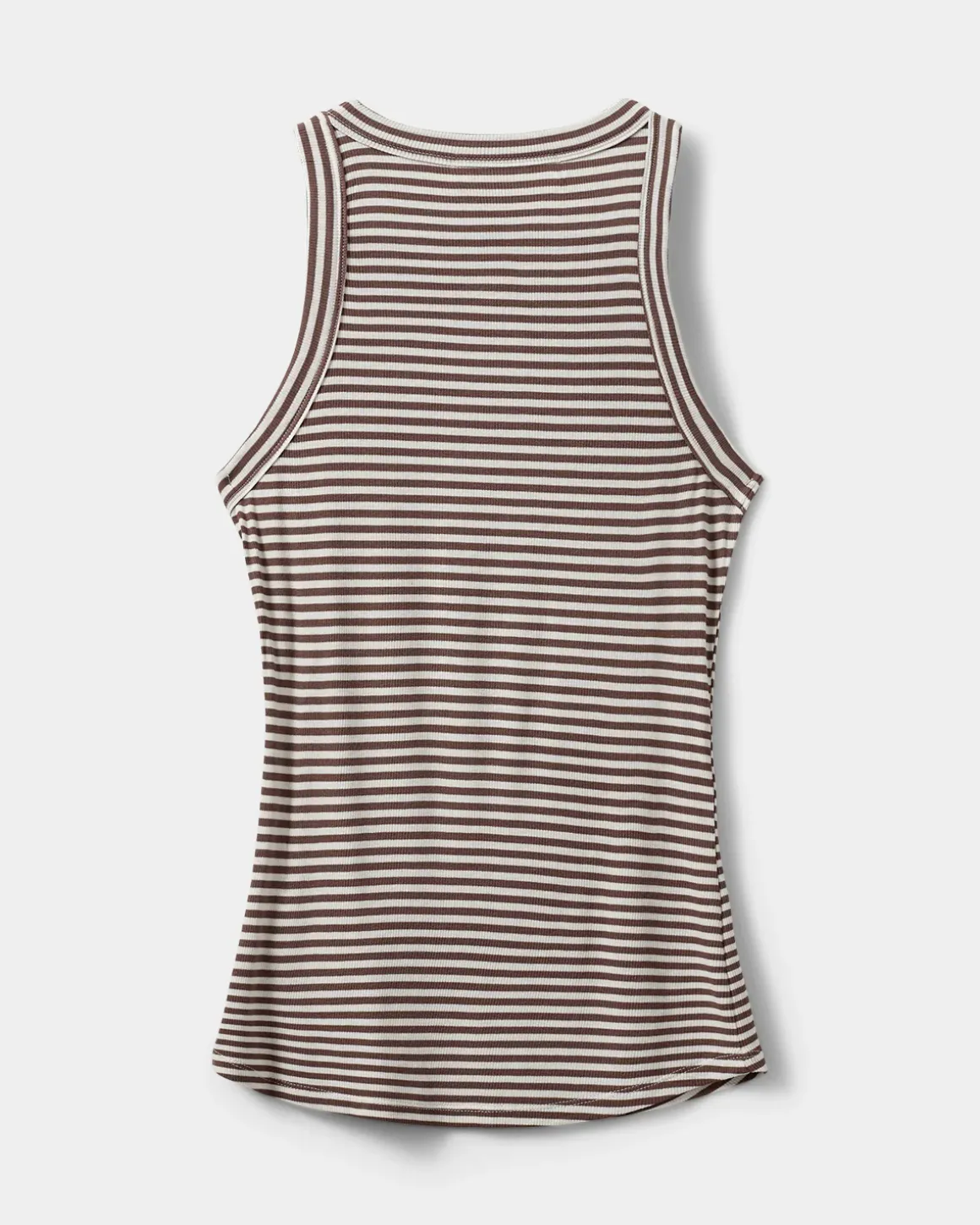 JULLIESW STRIPE TOP - Brown Striped