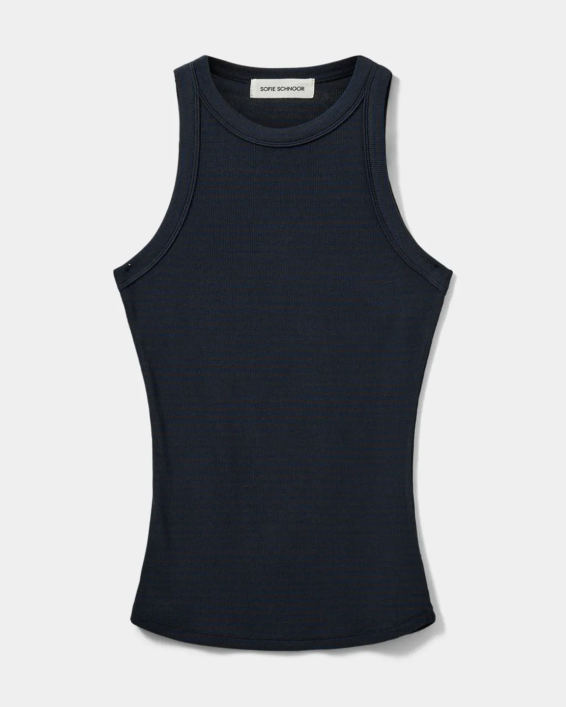 JULLIESW STRIPE TOP - Navy Black striped