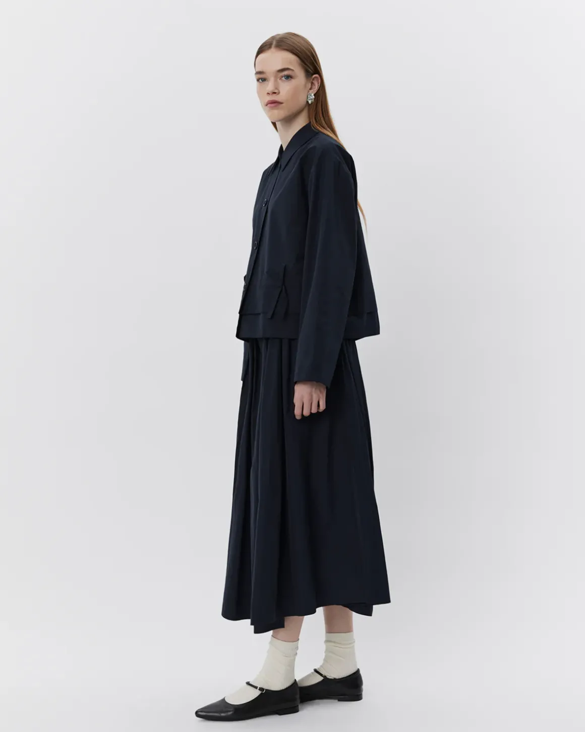 JUNESW SKIRT - Navy