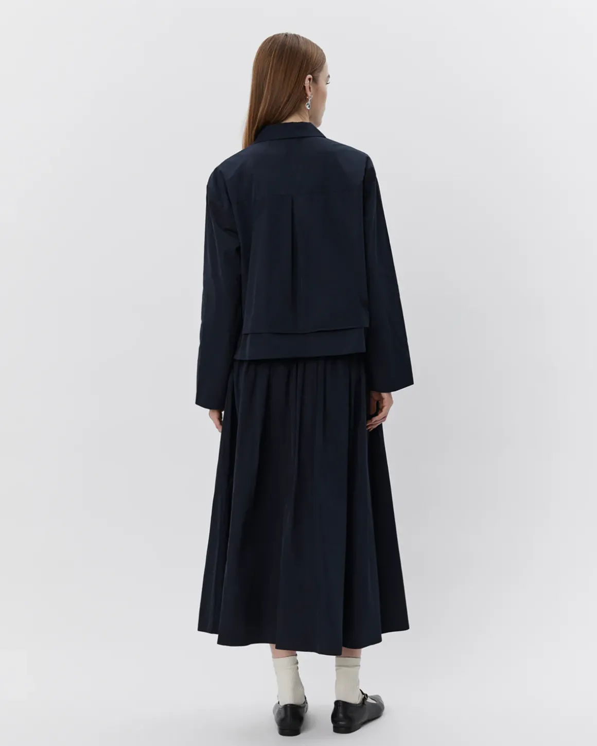JUNESW SKIRT - Navy