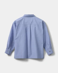 KALIASY SHIRT - Light Blue striped