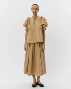 KATTIASW SKIRT - Camel