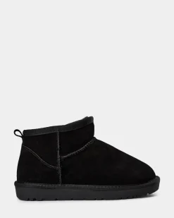 KELLIESY TEDDY BOOT - Black