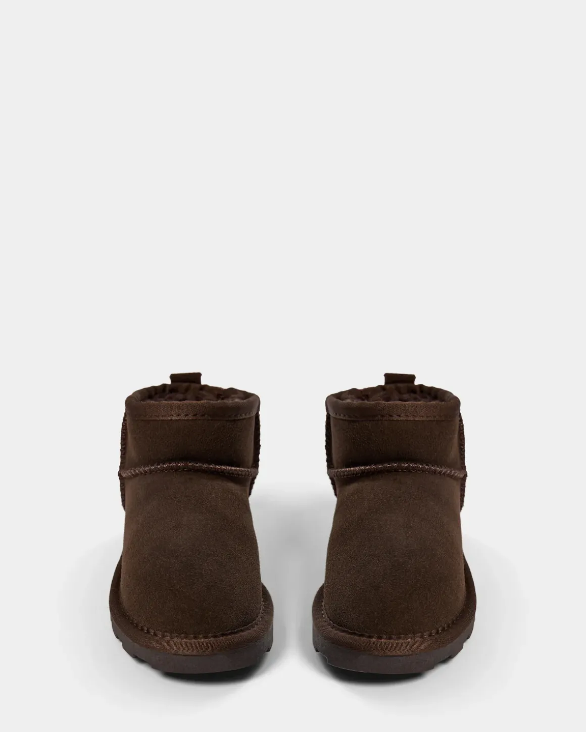 KELLIESY TEDDY BOOT - Dark brown