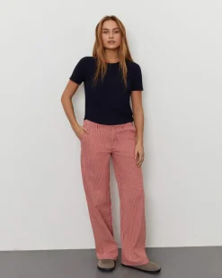 KERISW TROUSERS - Red