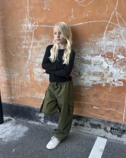 KERRYSY TROUSERS - Army green