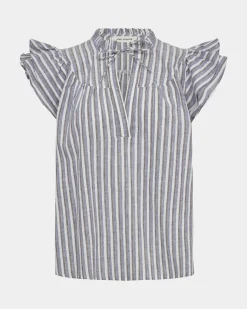 LailaSW Top - Blue striped