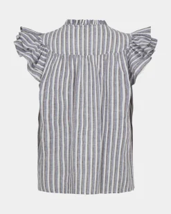 LailaSW Top - Blue striped