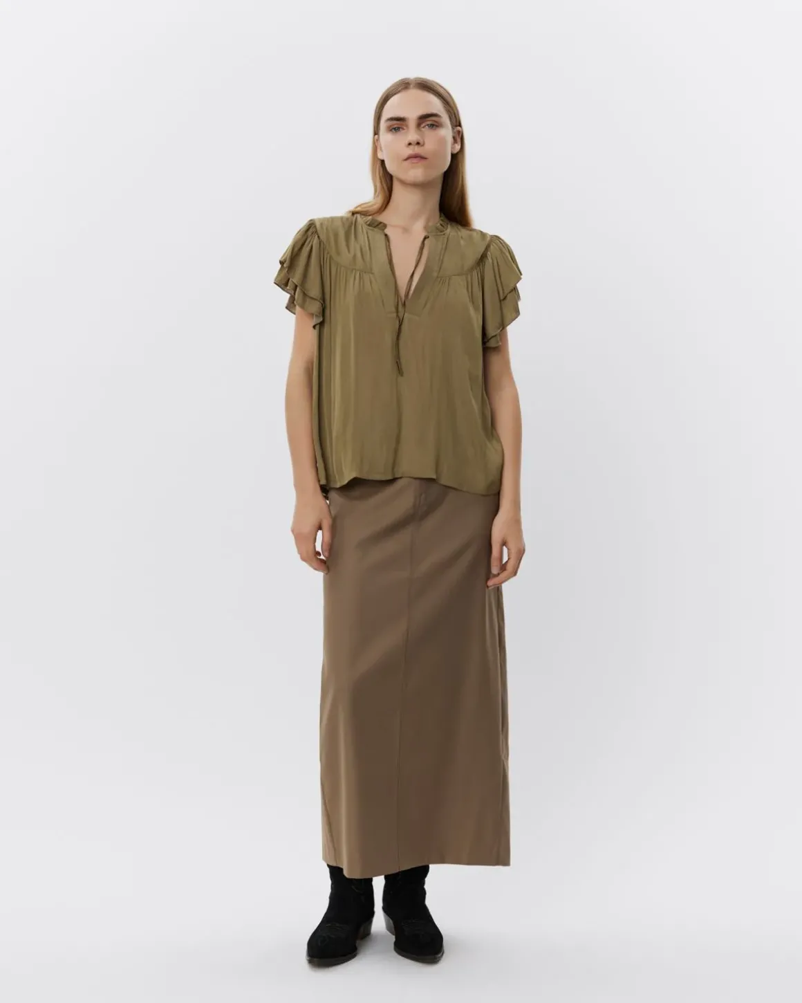 LALILASW TOP - Olive Leaf
