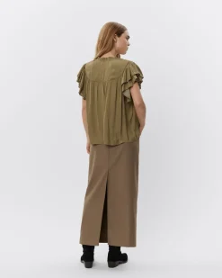 LALILASW TOP - Olive Leaf