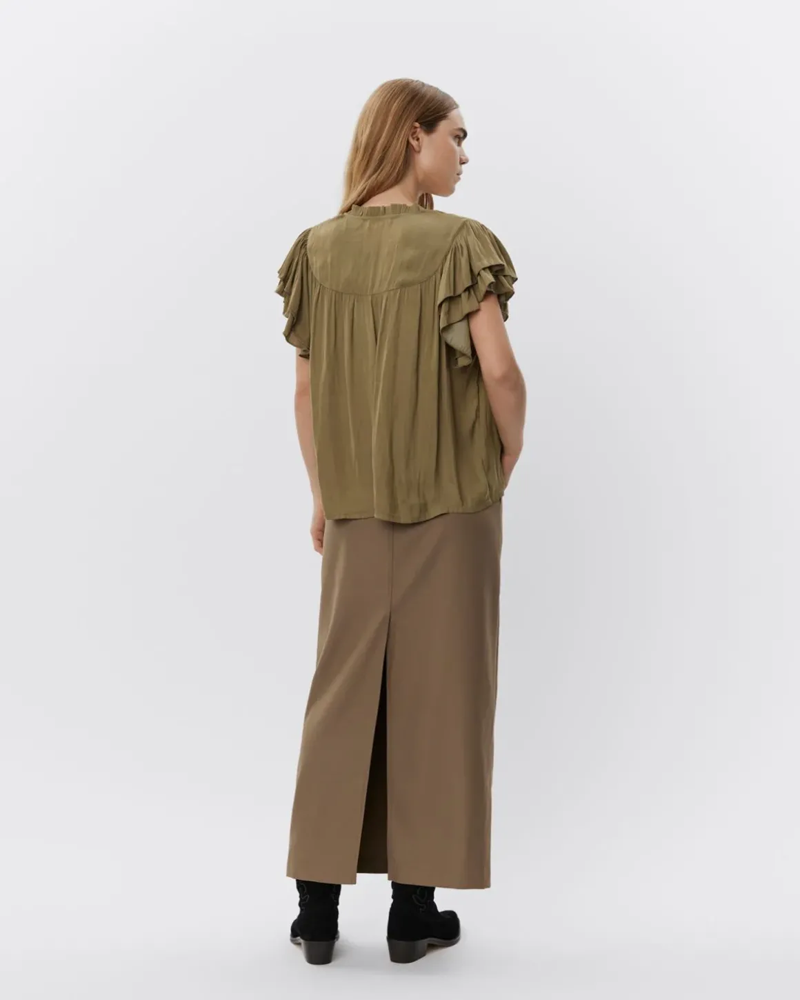 LALILASW TOP - Olive Leaf