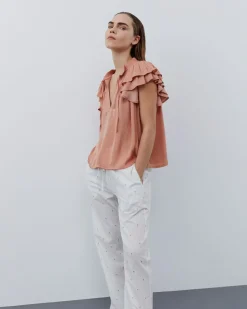 LalilaSW Top - Rosy brown