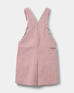 LARINSK DRESS - Red Striped
