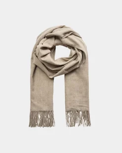 LAURASY SCARF - Brown melange