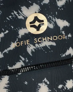 Leggings - Antique /white black